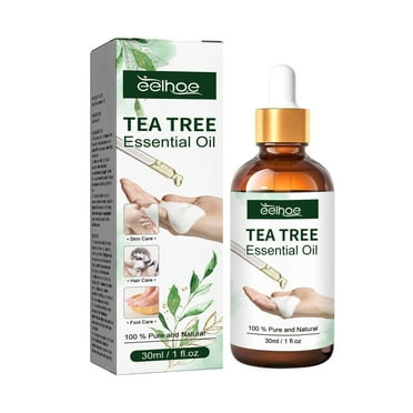Tea Tree Oil for Skin,Pure Natural Tea Tree Oil for Toenails,Tea Tree Massage Essential Oil for Piercings Skin Care Care,30ml*1pc
