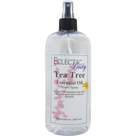 Tea Tree Room Spray by Eclectic Lady (Double Strength), 16 Ounces, Fragrant Aromatic Room Mist For Home, Room, Office, Made with Essential Oils