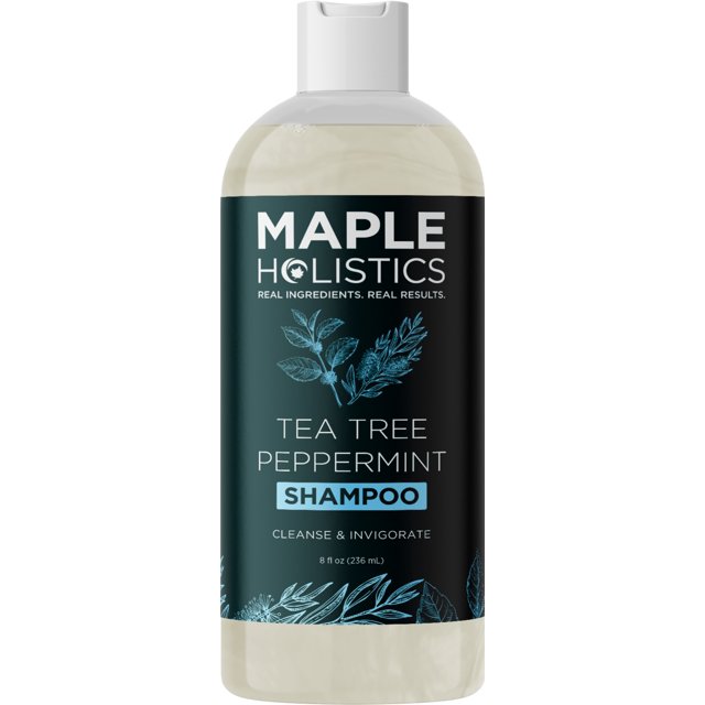 Tea Tree Shampoo Maple Holistics Clarifying Shampoo for Build Up and