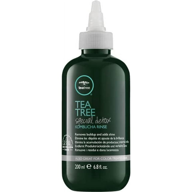 Tea Tree Special Detox Kombucha Rinse, Removes Buildup, Adds Shine, For