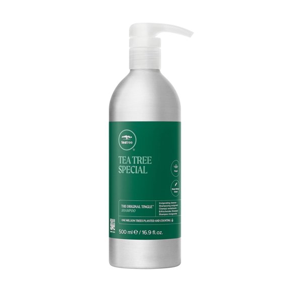 Tea Tree Special Shampoo, Deep Cleans, Refreshes Scalp, Especially Oily Hair, For All Hair Types, 16.9 fl oz