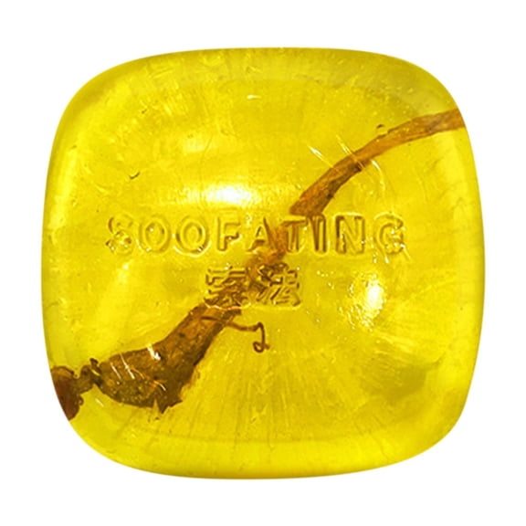 Tea Tree & Sulfur Soap Bar For Acne & Mite Control Deep Cleansing Face & Body Wash Natural Handmade 125G Plastic Jar