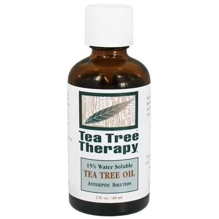 Tea Tree Therapy 15% Water Soluble Tea Tree Oil Antiseptic - 2 Oz, 2 Pack