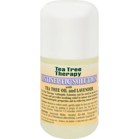 Tea Tree Therapy Antiseptic Solution, Lavender, 4 Fl Oz