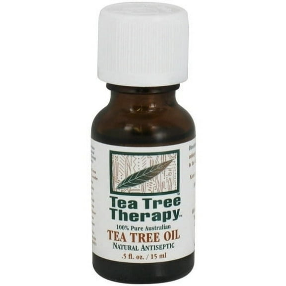 Tea Tree Therapy Pure Tea Tree Oil, Natural Antiseptic - 0.5 oz
