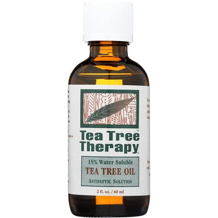 Tea Tree Therapy Tea Tree Oil Antiseptic Solution 2 fl oz Pack of 4