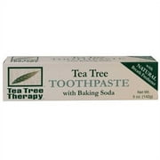 Tea Tree Therapy Tea Tree Toothpaste with Baking Soda 5 oz Paste