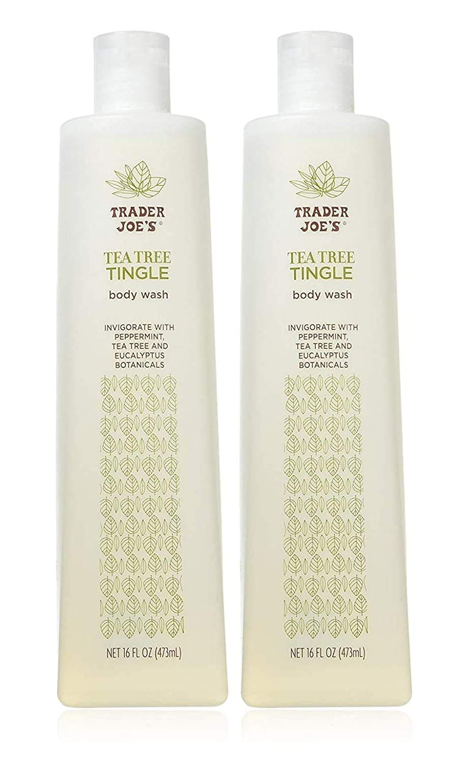 Tea Tree Tingle Body Wash - Cruelty Free 16 oz, (Pack Of 2)