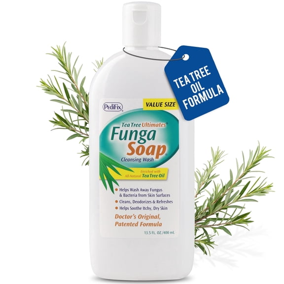 PediFix FungaSoap Cleansing Foot & Body Wash, 13.5 fl oz