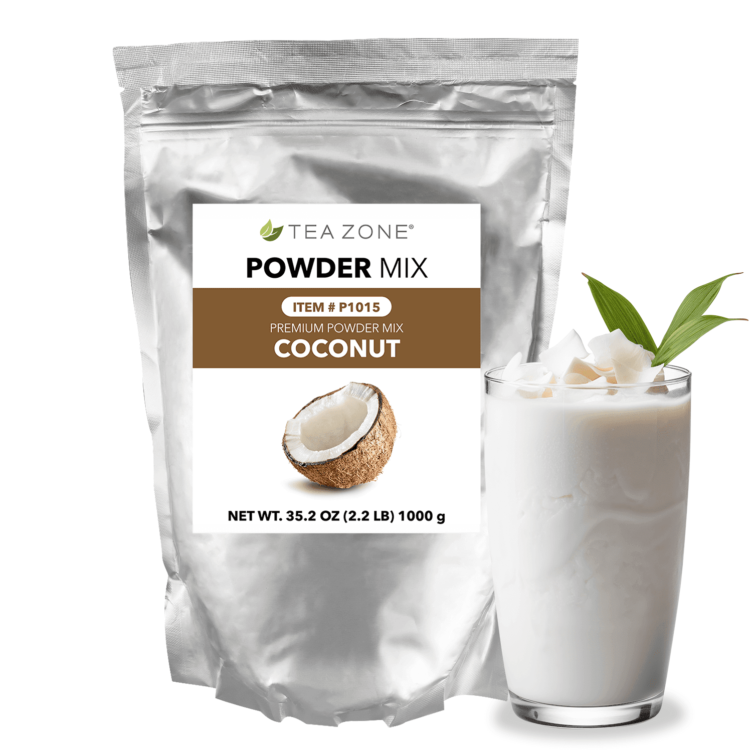 Tea Zone Premium Honeydew Milk Tea Powder Mix for Boba