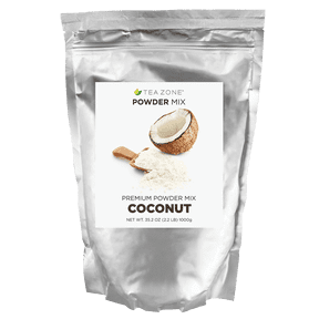 Tea Zone COCONUT Premium Powder Mix for Boba Bubble Tea, Slush, Smoothies 2.2 lbs