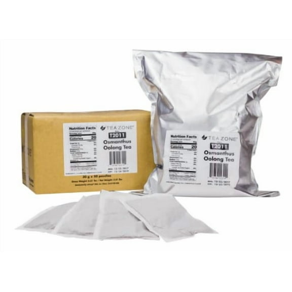 Tea Zone Classic Osmanthus Oolong Tea, 50 Count, 1 Ounce