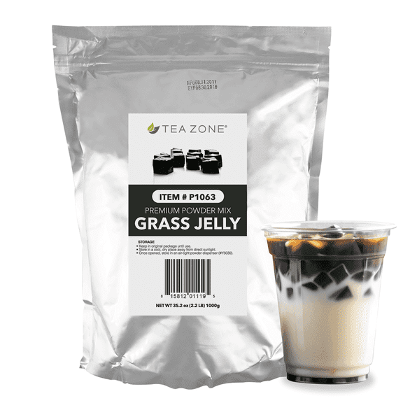 Tea Zone Grass Jelly Powder - Bag (2.2 lbs)