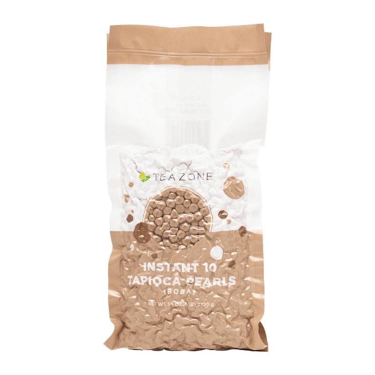 Tea Zone Instant 10 Tapioca Pearls (Boba) – Bag (6 lbs) - Walmart.com