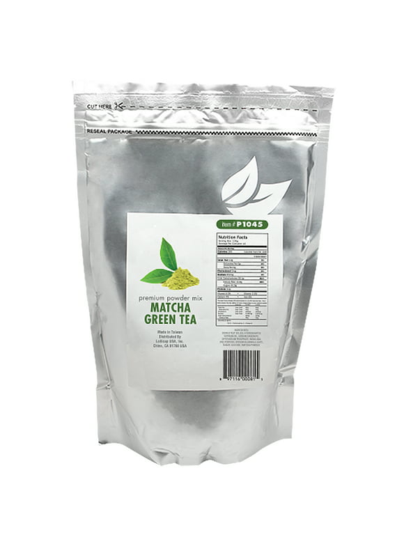 Tea Zone MATCHA GREEN TEA Premium Powder Mix for Boba Bubble Tea, Slush, Smoothies 2.2 lbs