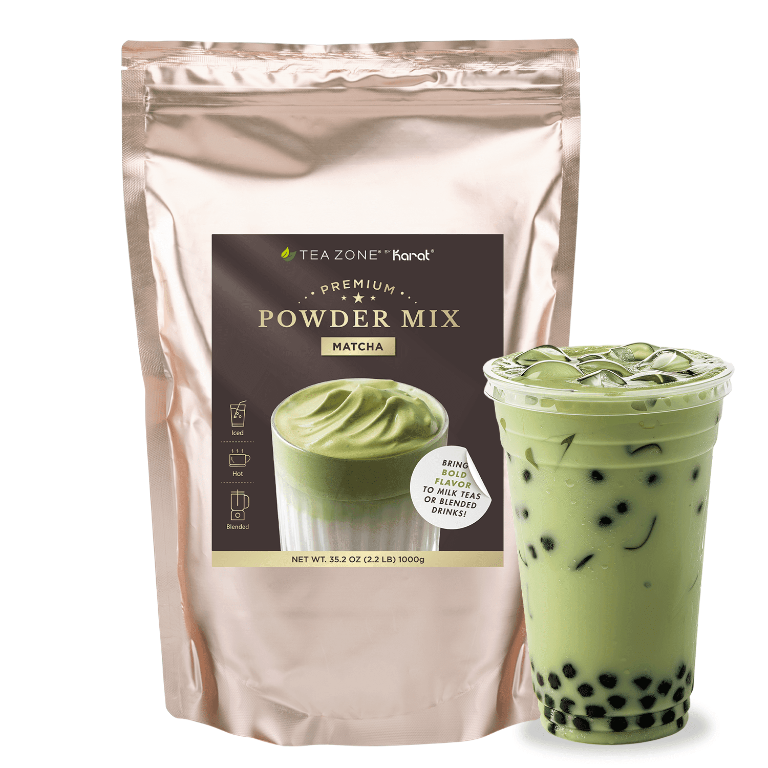 Rico Bubble Milk Tea Drink, 12.3 oz - Gerbes Super Markets