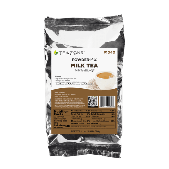 Tea Zone Premium Powder Mix- Milk Tea 1.3 lb