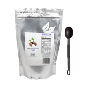 Tea Zone Taro Powder Mix for Boba Bubble Tea, Slush, Smoothies 2.2 lbs with 1 Bonus Measuring Spoon