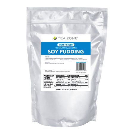 Tea Zone Tofu Pudding Mix, Soy Pudding Mix Powder - 2.2 lbs