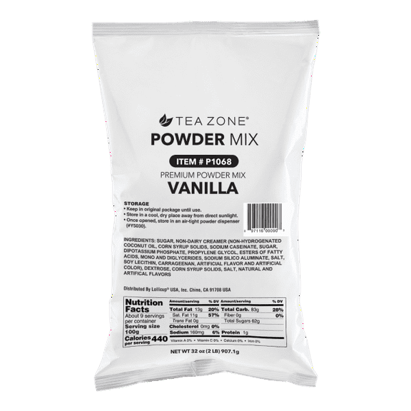 Tea Zone Vanilla Powder (2 lbs)