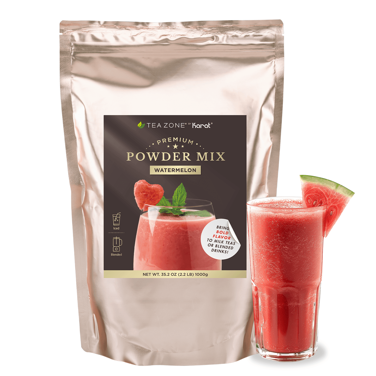 Tea Zone Watermelon Powder - Bag (2.2 lbs)