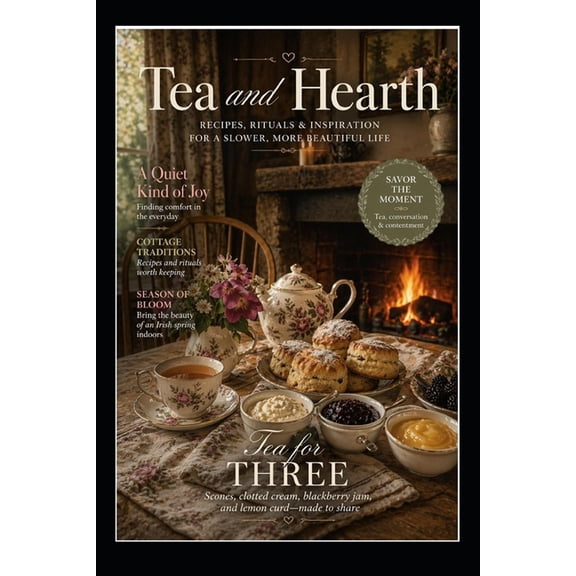Tea and Hearth Magazine Tea and Hearth: a Slower, Simpler, More Beautiful Life, (Paperback)