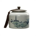 Tea canister Loose Leaf Tea Packaging Box Empty Ceramic Sealed