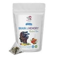 thumbnail image 1 of Tea for focus and brain boost - BRAIN & MEMORY HERBAL TEA 14 days - Lions Mane Mushroom memory boosting Tea, Cordyceps Mushroom, Green Tea, Ginger Root, Cinnamon, Chili Flake, Licorice Root, 1 of 6