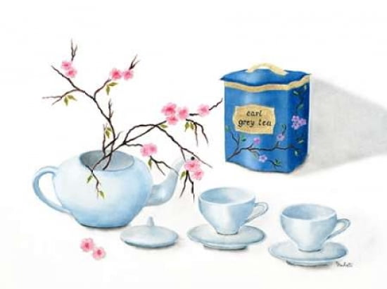 Tea time Canvas Art - Patrizia Zecchetti (18 x 24)