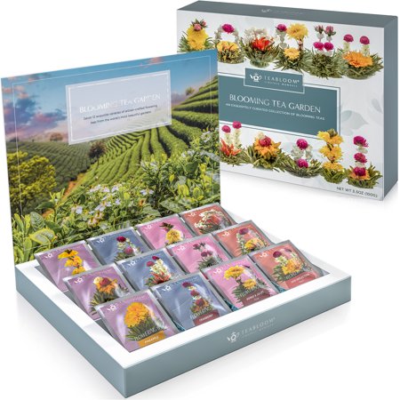 Teabloom Blooming Tea Garden Assorted Flowering Tea Chest