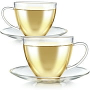 Teabloom Royal Teacup and Saucer Set - 12 OZ