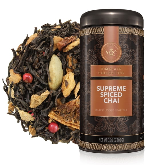 Teabloom Supreme Spiced Chai Loose Leaf Tea Canister