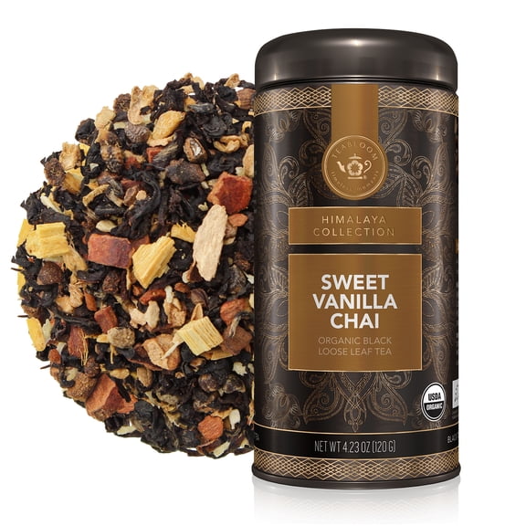 Teabloom Sweet Vanilla Chai Loose Leaf Tea Canister