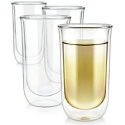 Teabloom TULIP ICED TEA INSULATED TASTING GLASSES-Set of 4