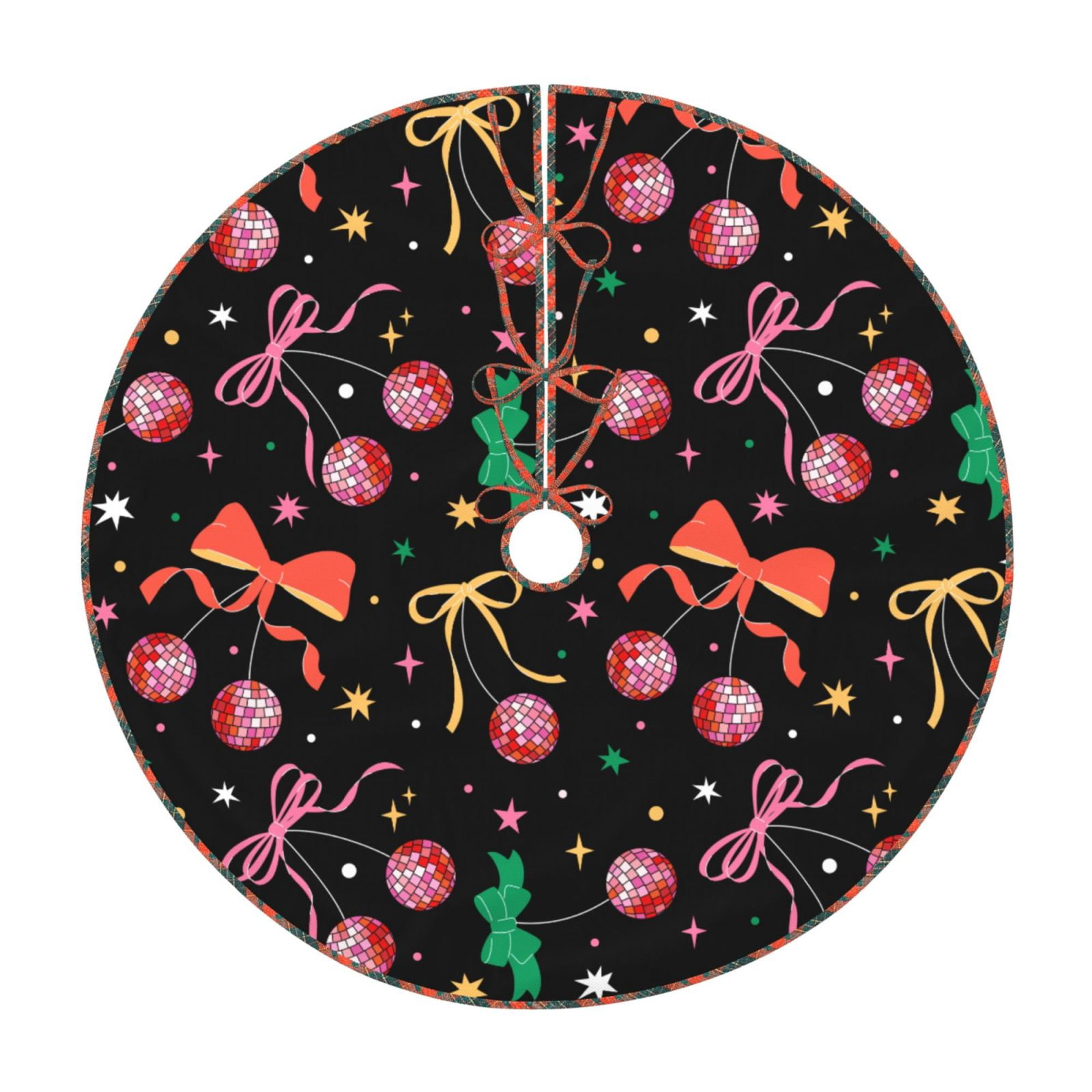 Teaboi Disco Mirror Ball for Christmas Tree Skirt, Christmas Tree ...