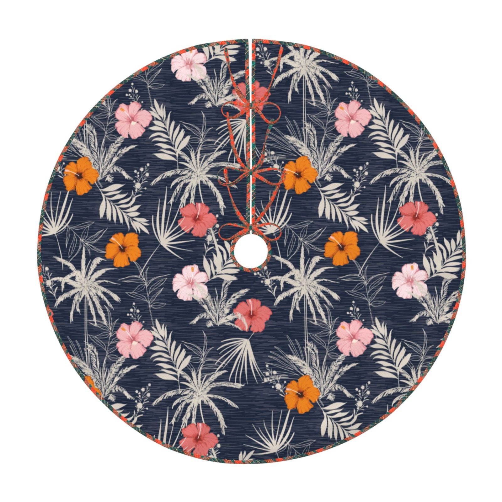 Teaboi Hawaiian Style for Christmas Tree Skirt, Christmas Tree ...