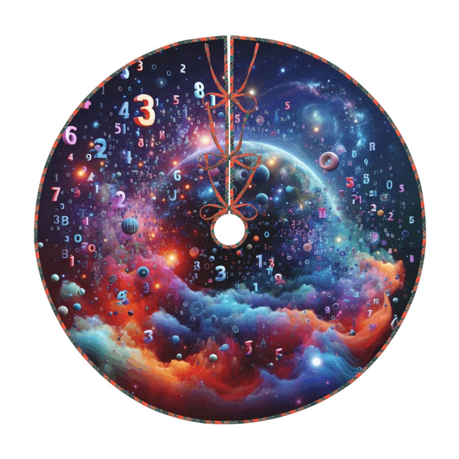 Teaboi Outer Space Floating Numbers And Letters for Christmas Tree ...