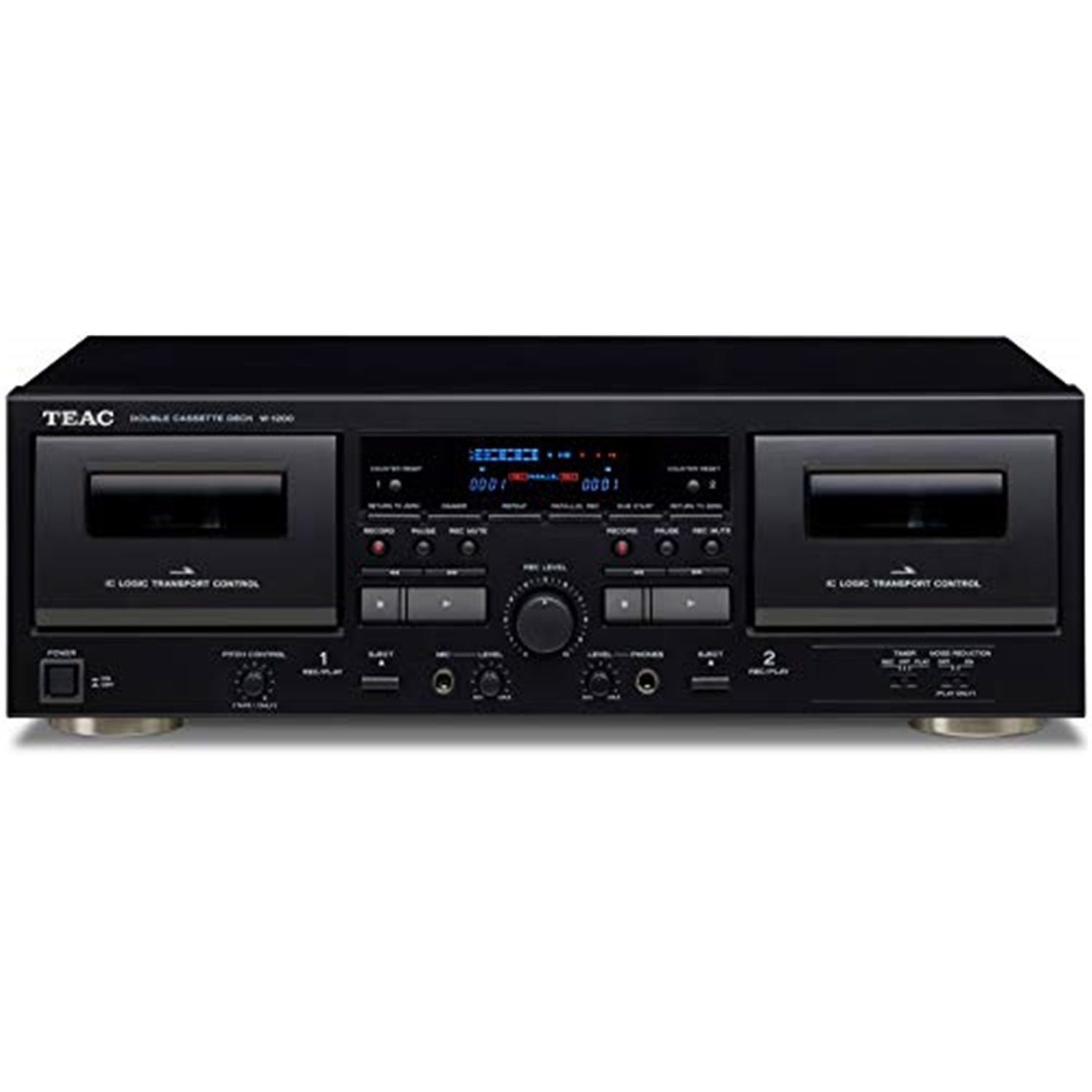 Teac Vinyl Record LP-R660USBPB CD Recorder with Cassette Tape