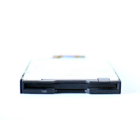 Teac fd-05hg floppy disk drive p/n 19307587-87, my-0t7421-12571 rev a00 (black), w/ tray