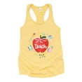 thumbnail image 1 of Teach Apple Watercolor - Racerback Tank, 1 of 6