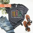 thumbnail image 1 of Teach Them To Be Kind Shirt, Back to School Shirt, Teacher Shirt, Teacher Gift, Back To School Gift, Teacher Tee, Teacher Appreciation Tshirt All Size S-5XL, 1 of 5