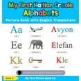 thumbnail image 1 of Teach & Learn Basic Haitian Creole Words My First Haitian Creole Alphabets Picture Book with English Translations: Bilingual Early Learning & Easy Teaching Haiti, Book 1, (Hardcover), 1 of 2
