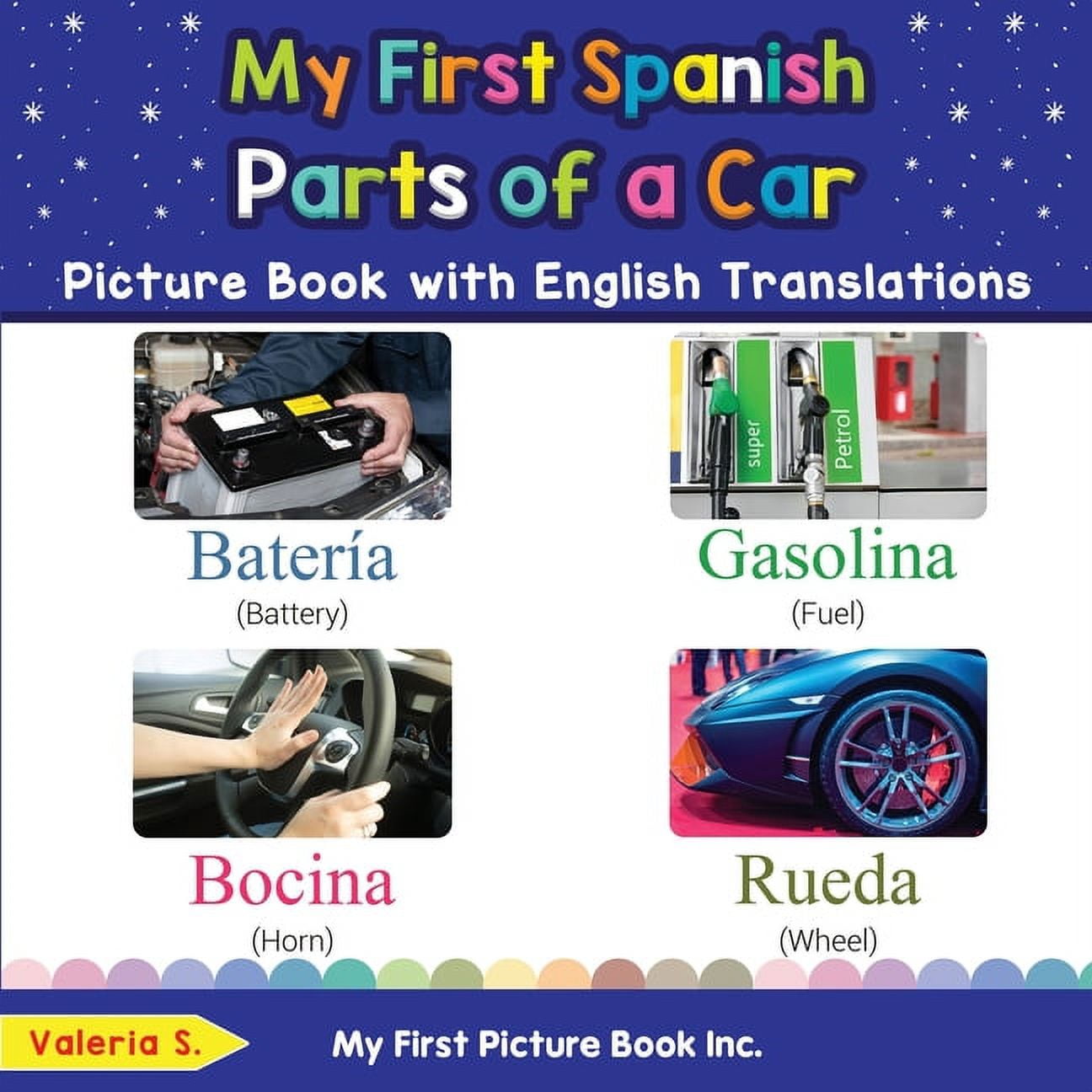 Teach & Learn Basic Spanish Words for Children: My First Spanish Parts ...
