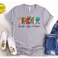 thumbnail image 1 of Teach Love Inspire Teacher Shirt: Teacher'S Day TSHIRT All Size S-5XL, 1 of 5