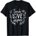 thumbnail image 1 of Teach Love Inspire Teacher T Shirt Gift, 1 of 3