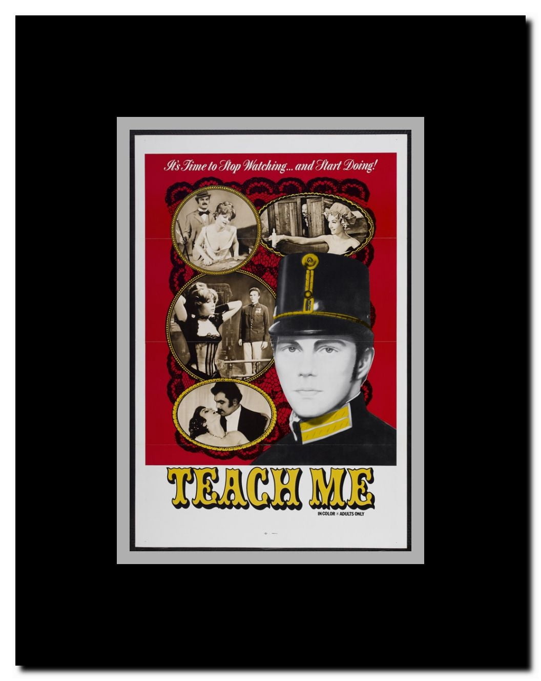 Teach Me Framed Movie Poster