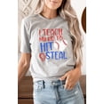 thumbnail image 1 of Teach My Kid To Hit and Steal PLUS Graphic Tee T-Shirt, 1 of 3