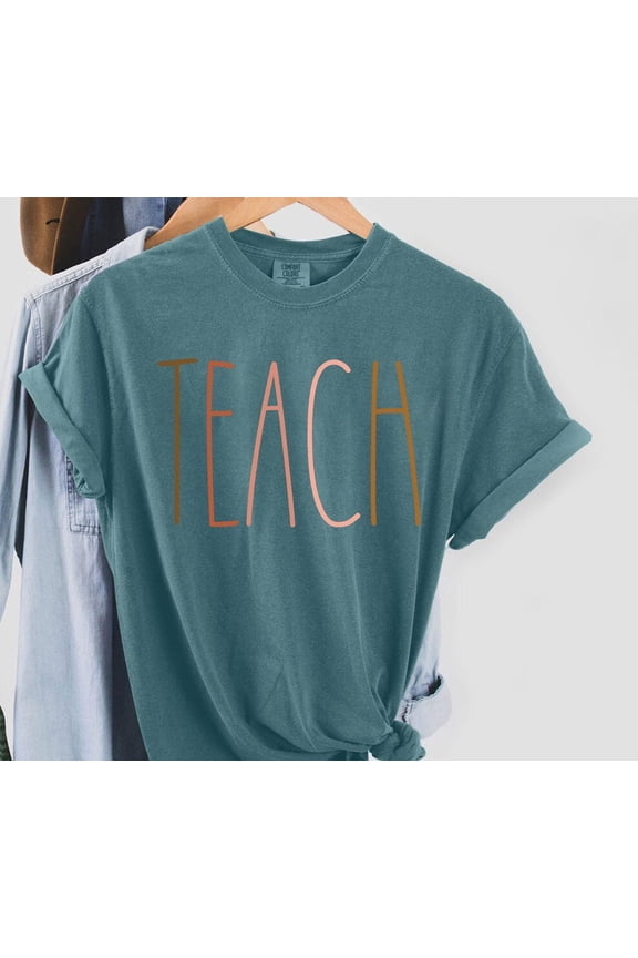 Teach Shirt, Teacher Shirt, Cute Shirt For Teachers, Teacher , Elementary School Teacher Shirt, Group Teacher,Teach Tee All Size S-5XL