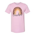 thumbnail image 1 of Teach, Teacher Shirt, Gift For Teacher, Unisex Fit, Teaching Shirt, Inspirational Tee, Leopard Print, Leopard Teacher Shirt, School Tee, Lilac, MEDIUM, 1 of 1