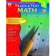 thumbnail image 1 of Pre-Owned Teach & Test Math (Paperback) 0887247652 9780887247651, 1 of 1